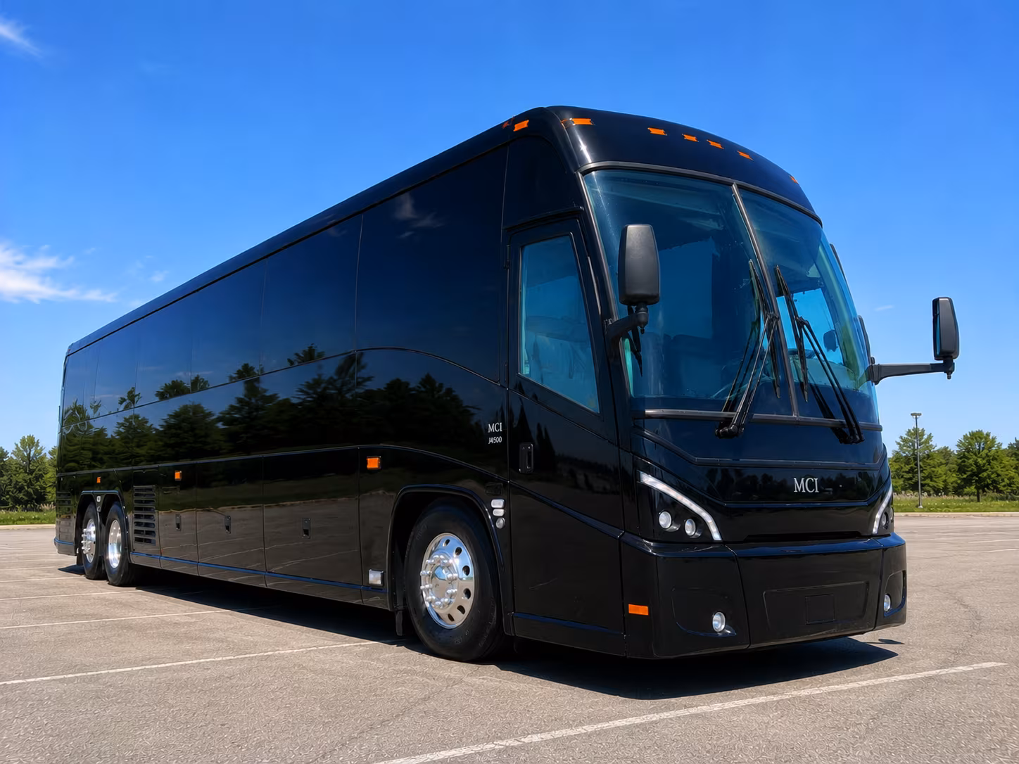 charter bus shuttle service for chesapeake employers near the virginia beach line