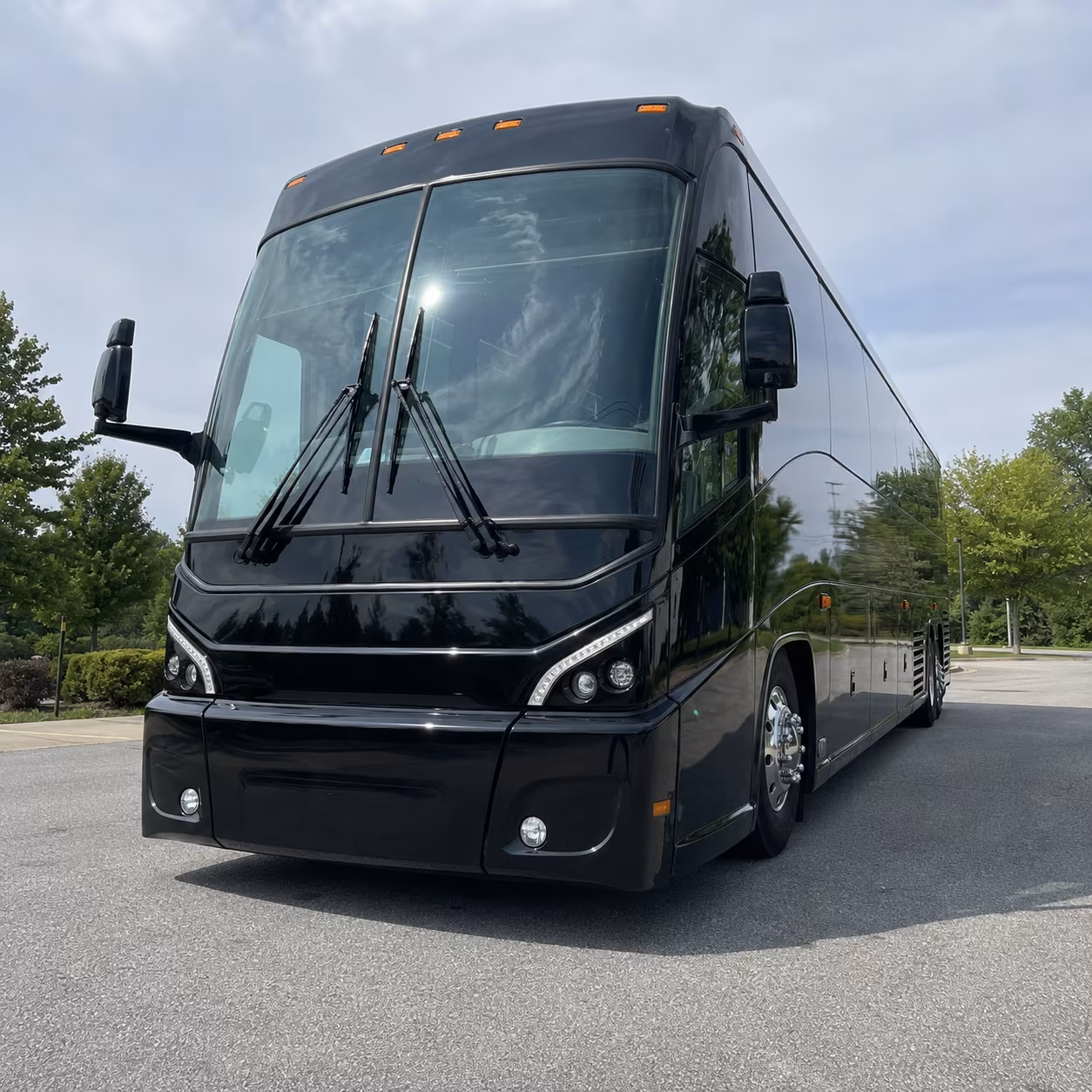 charter buses for chesapeake school organized prom shuttles