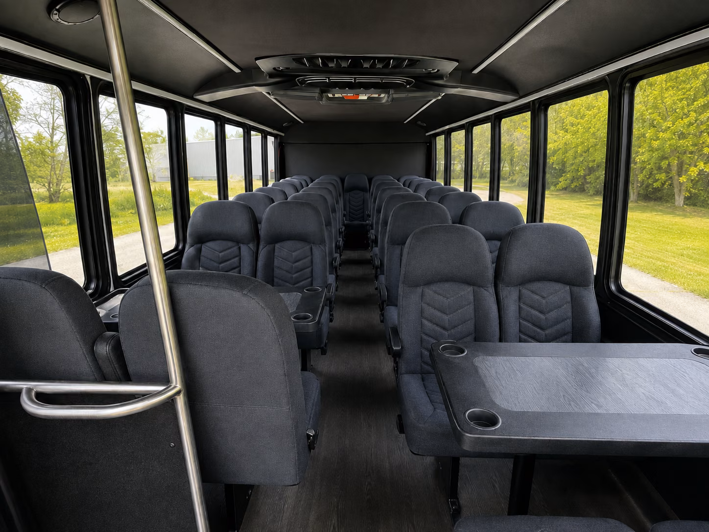 chesapeake 15 passenger minibus inside
