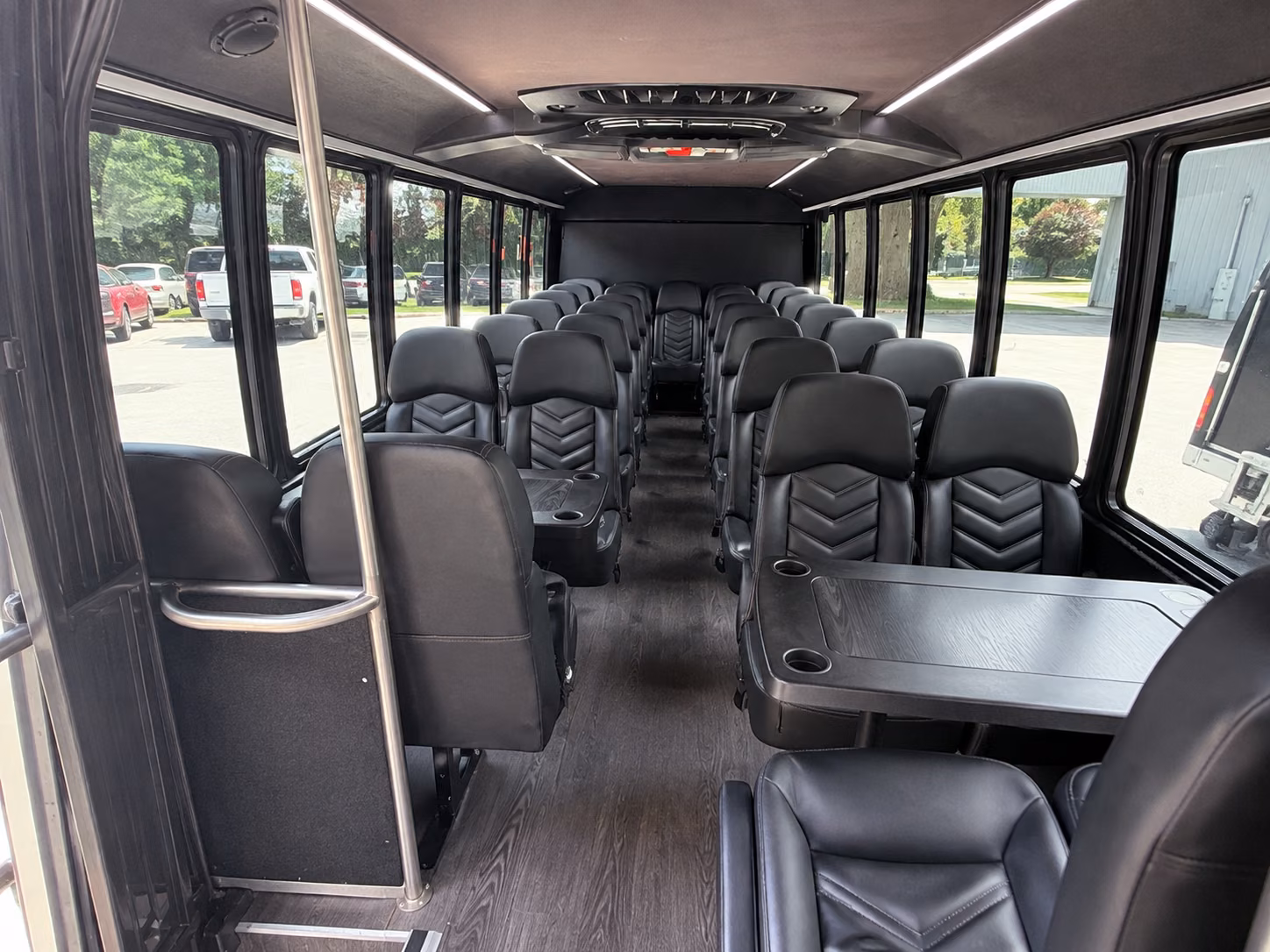 chesapeake 15 passenger minibus interior