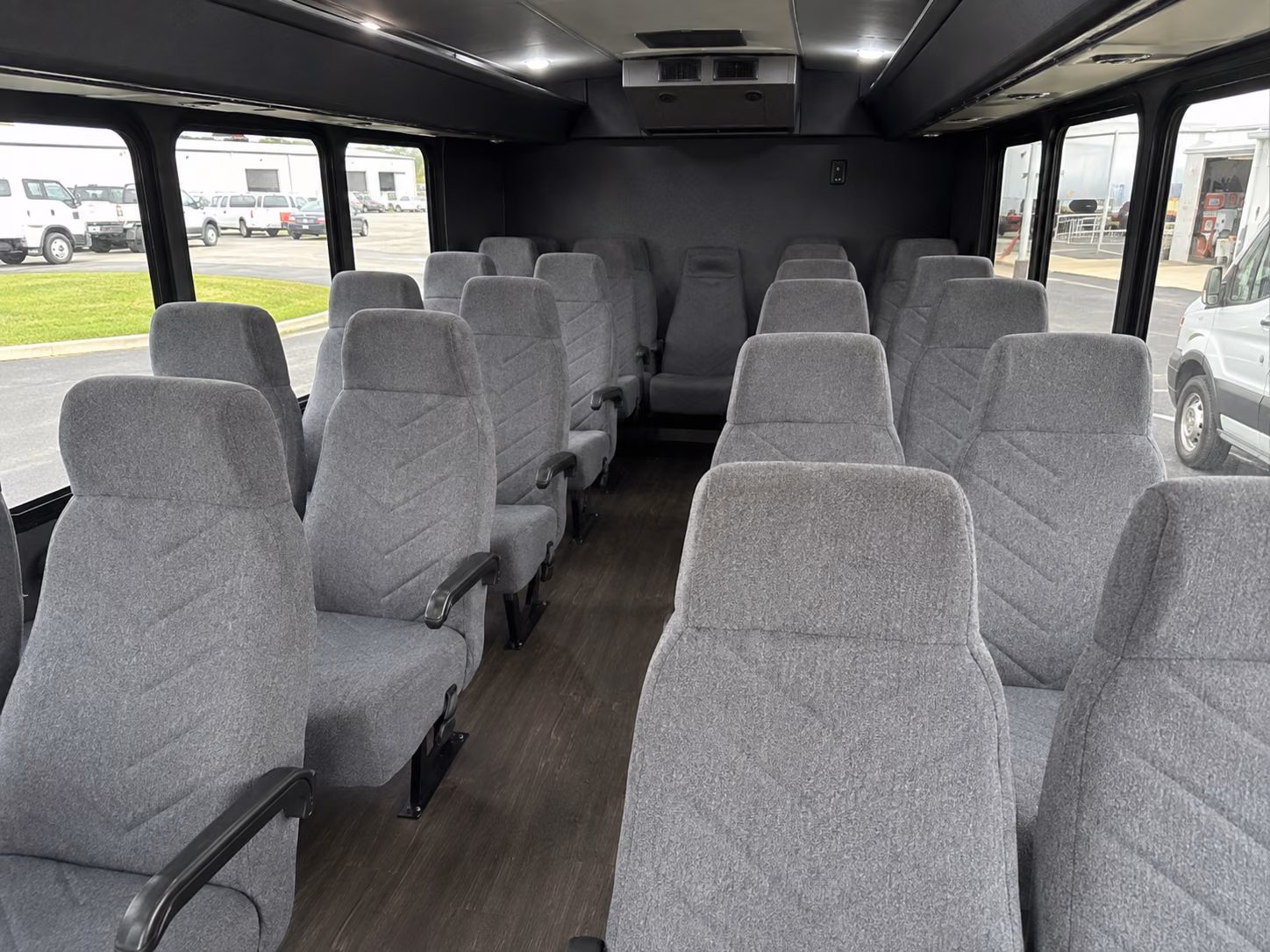 chesapeake 20 passenger minibus inside