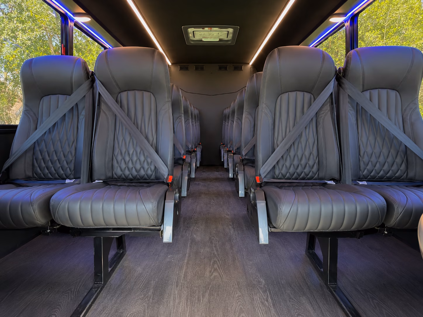 chesapeake 20 passenger minibus interior