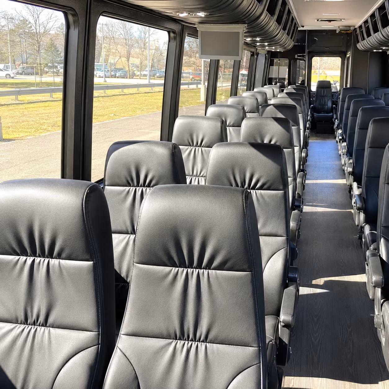 chesapeake 25 passenger minibus interior