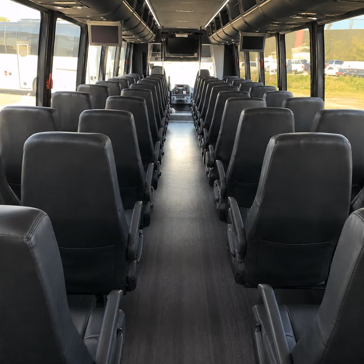 chesapeake 35 passenger minibus interior