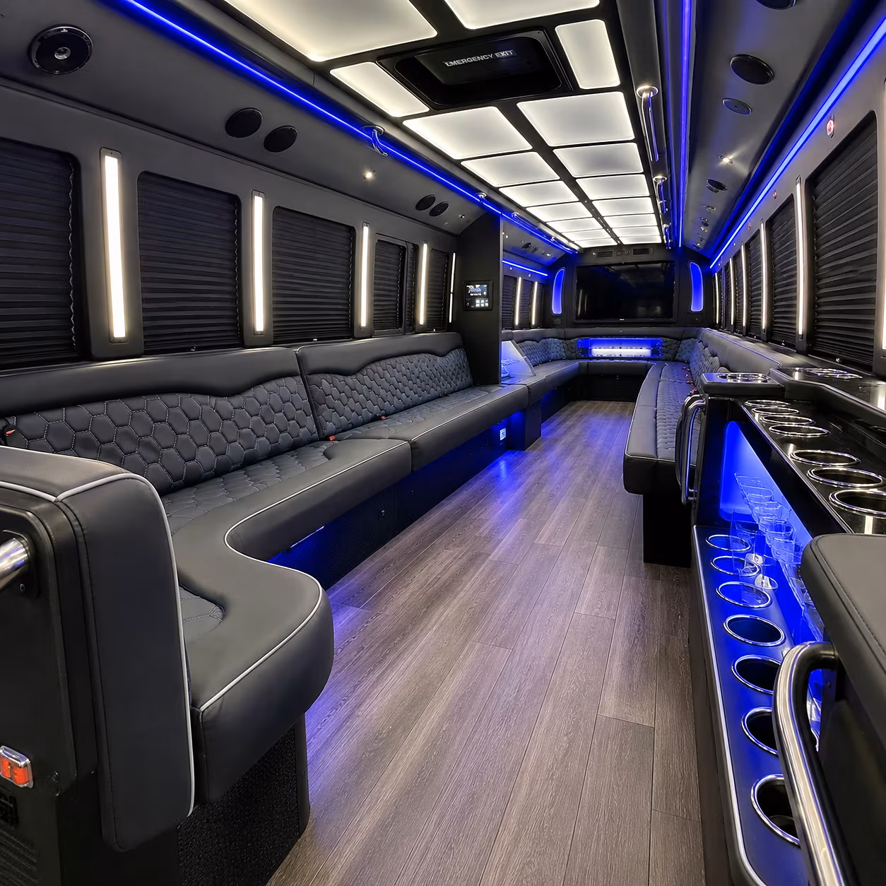 chesapeake party bus inside