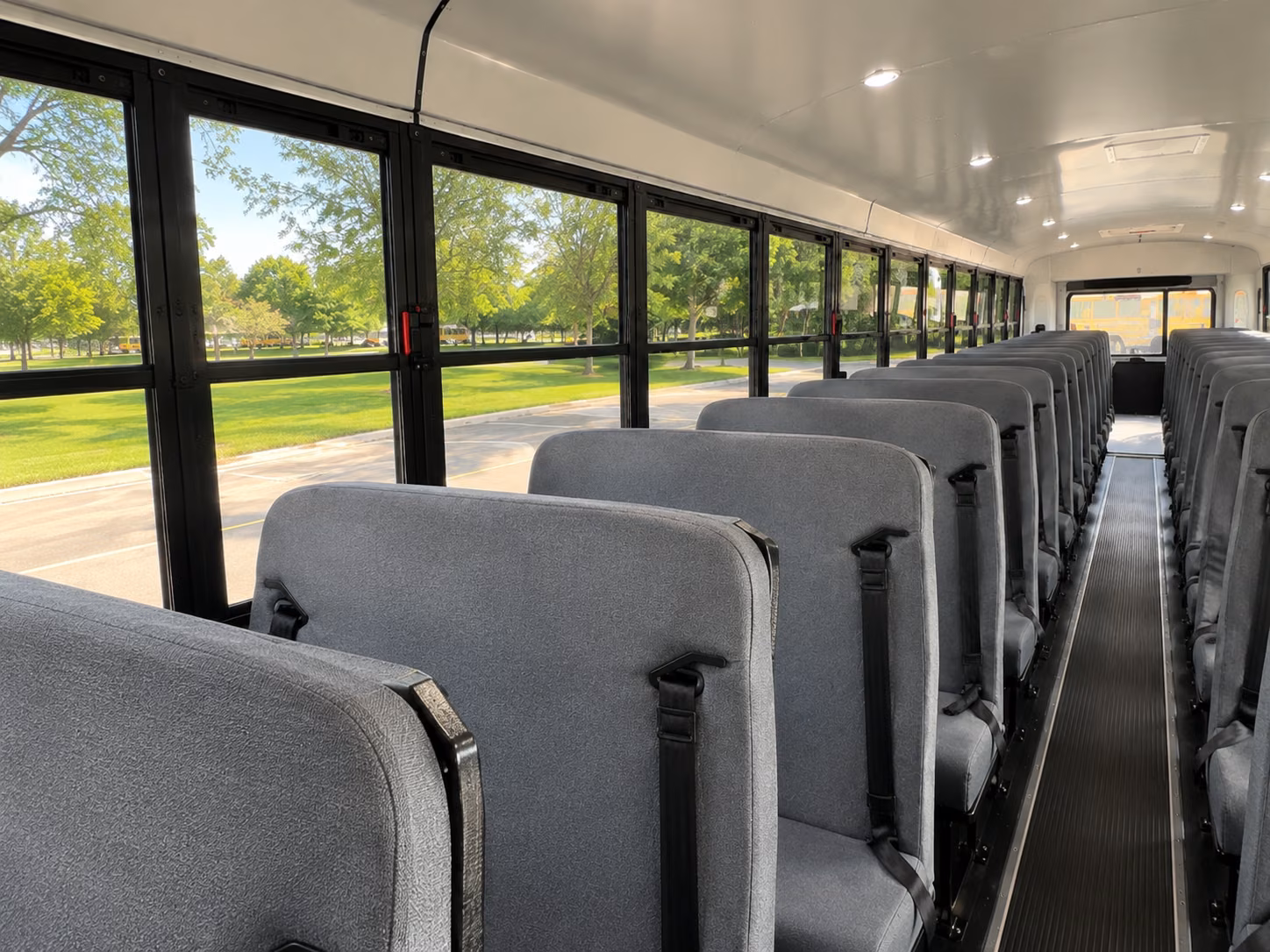 chesapeake school bus interior