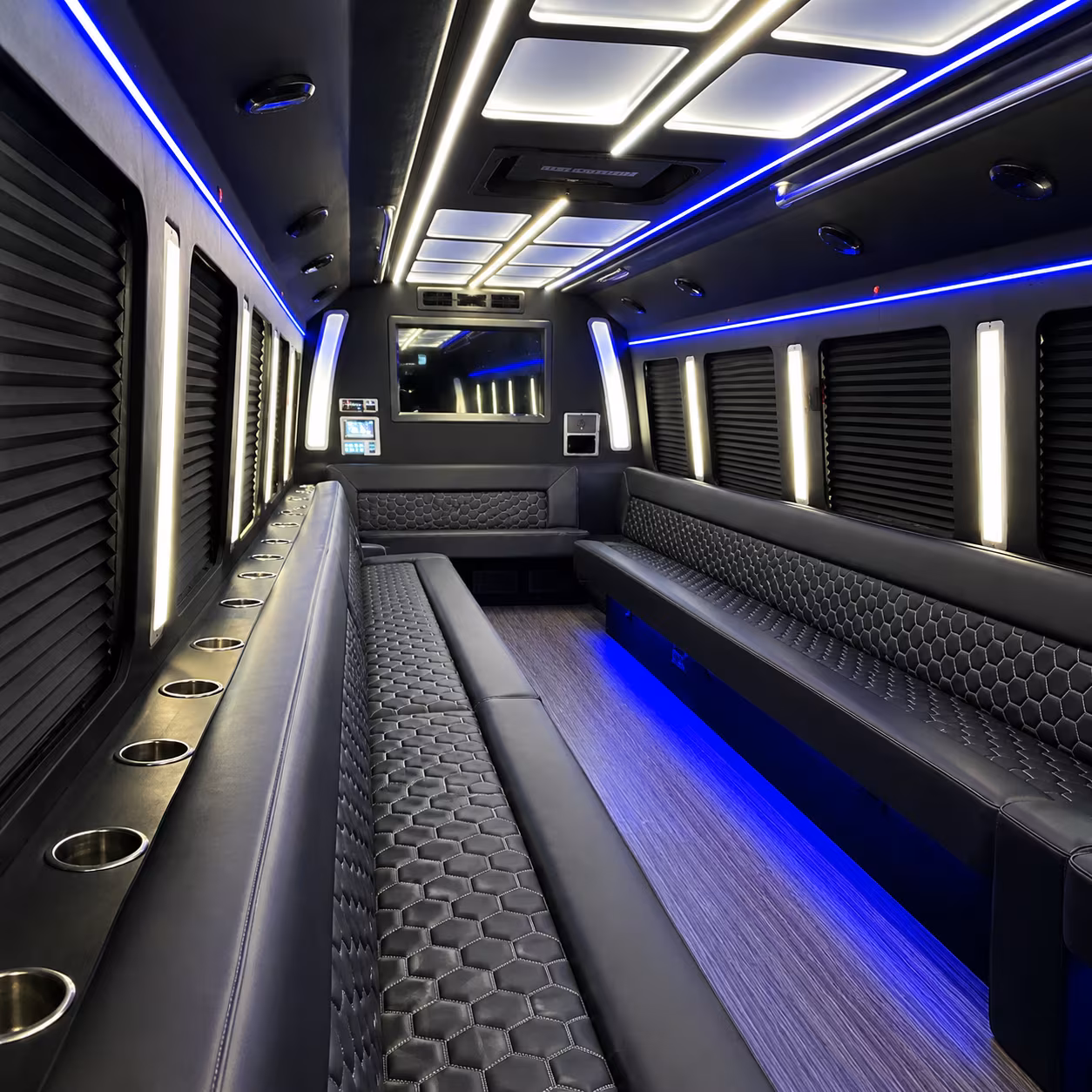 chesapeake wedding party bus rental