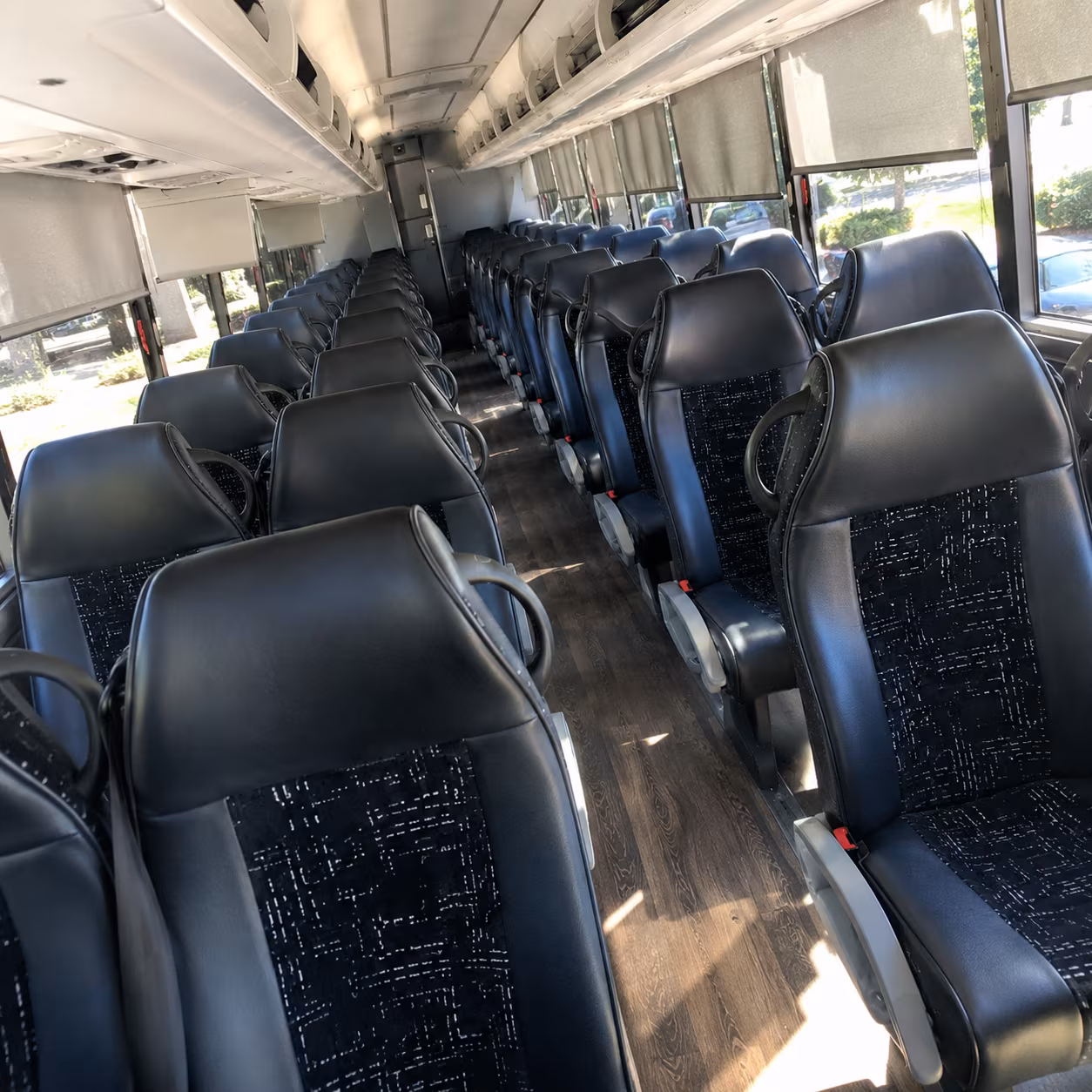 chesapeake wedding transportation onboard seating