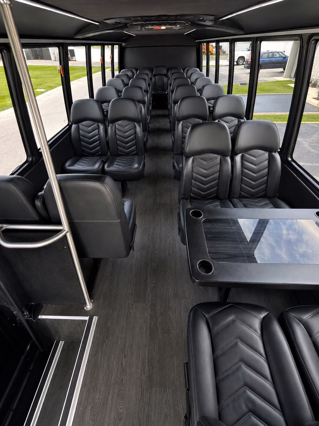 minibus interior